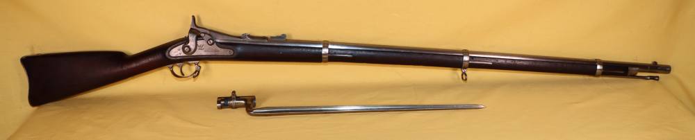Scarce Springfield Model 1866 2nd Allin .50-70 Trapdoor Rifle-img-2