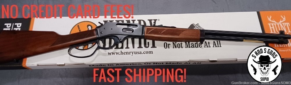 HENRY SIDE GATE LARGE LOOP 30-30 H009GL 20" LEVER ACTION RIFLE NEW-img-0