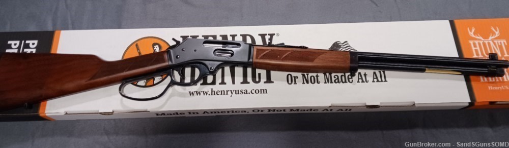 HENRY SIDE GATE LARGE LOOP 30-30 H009GL 20" LEVER ACTION RIFLE NEW-img-1