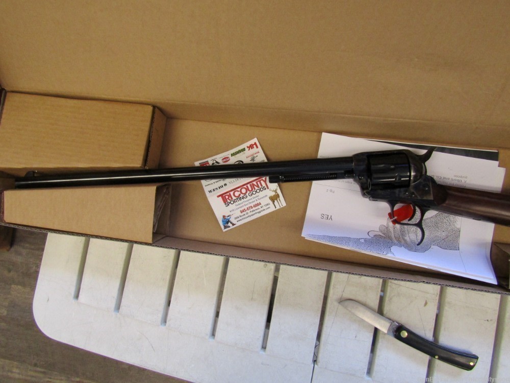 Taylor's CATTLEMAN REVOLVING CARBINE 18" .357MAG TUNED Action-img-2