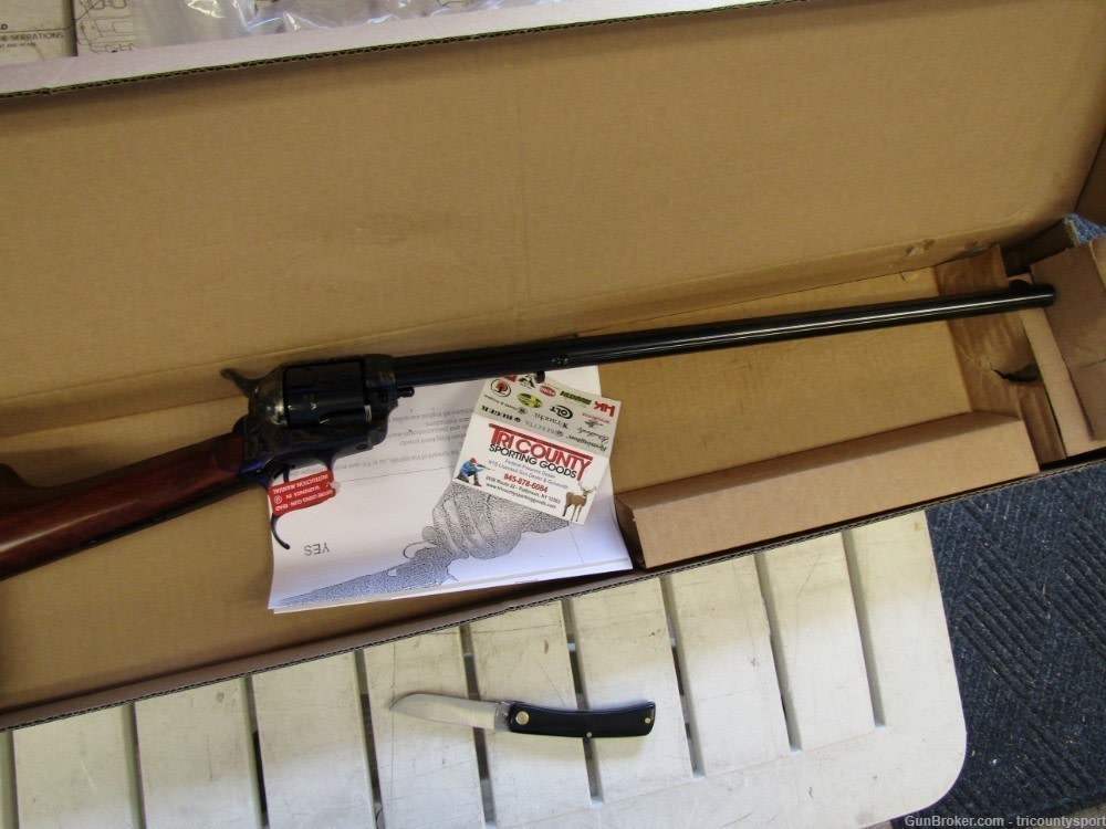 Taylor's CATTLEMAN REVOLVING CARBINE 18" .357MAG TUNED Action-img-5