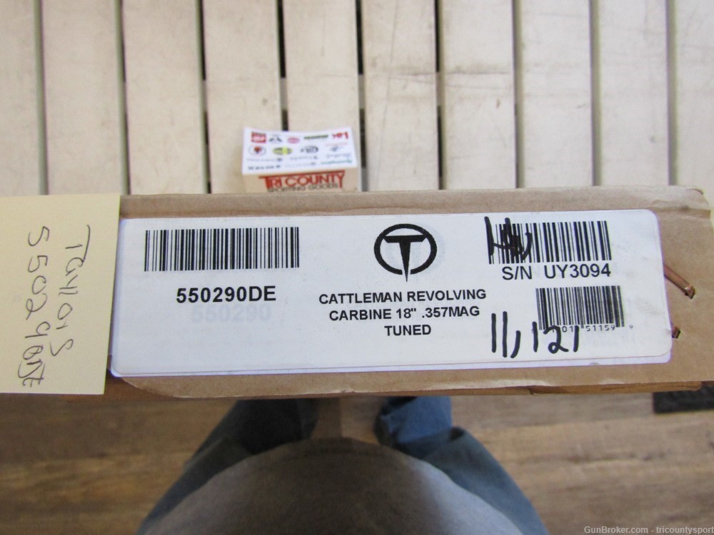 Taylor's CATTLEMAN REVOLVING CARBINE 18" .357MAG TUNED Action-img-0