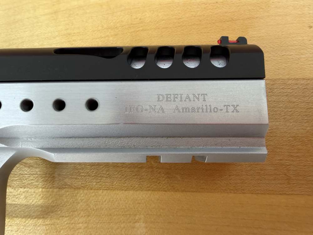 Tanfoglio Defiant Limited Master Duo Semi-Auto Race Pistol in .38 SUPER -img-3