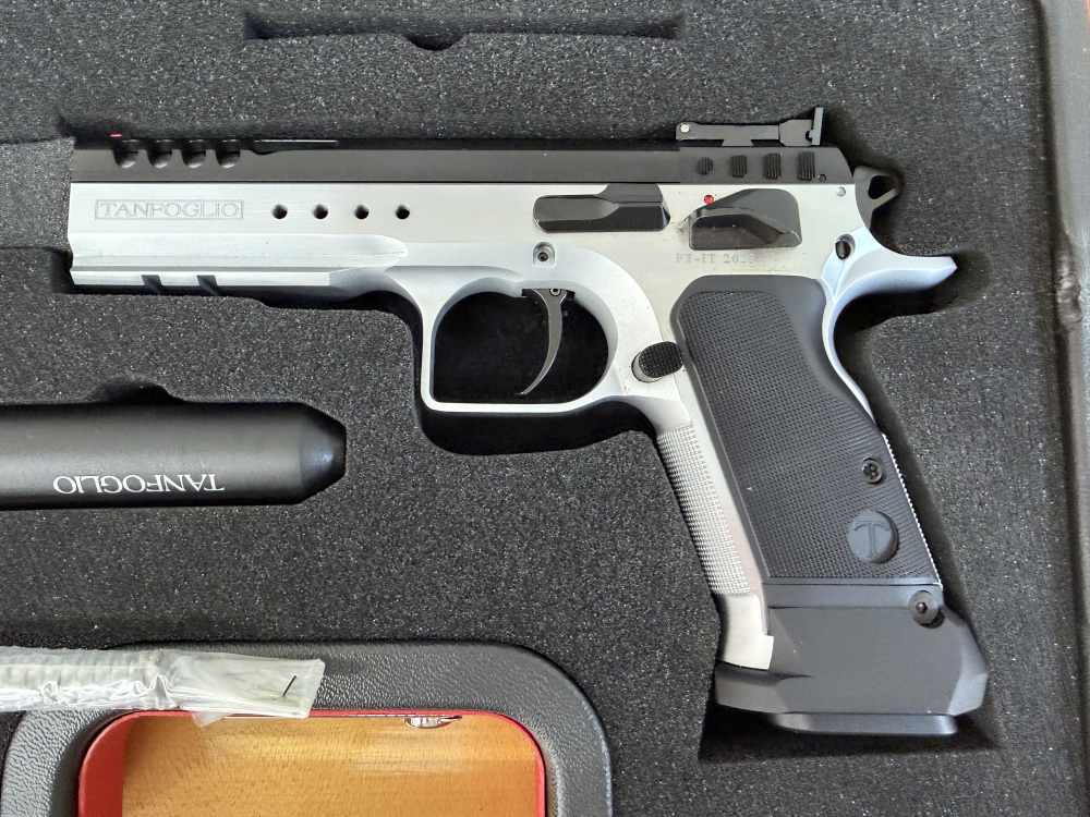 Tanfoglio Defiant Limited Master Duo Semi-Auto Race Pistol in .38 SUPER -img-1