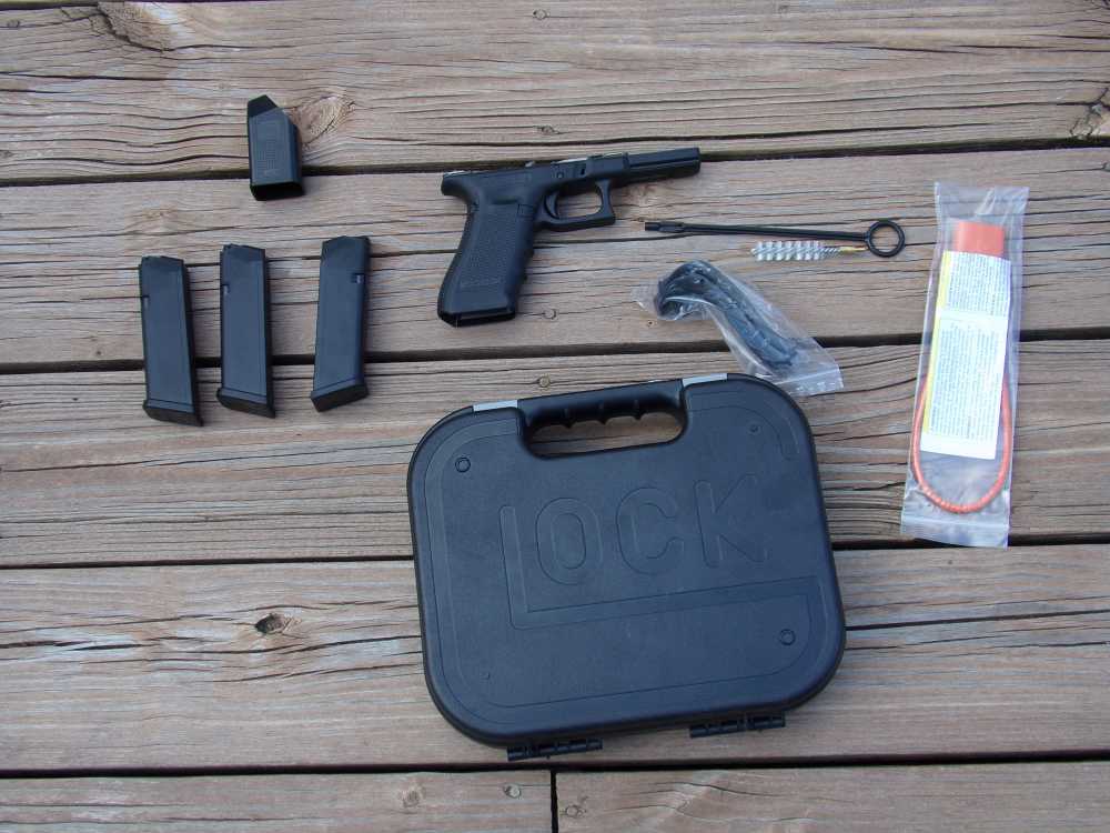 Glock GEN 4 frame COMPLETE 3 mags case Marksman trigger NEW G35 G17 G34 NEW-img-0
