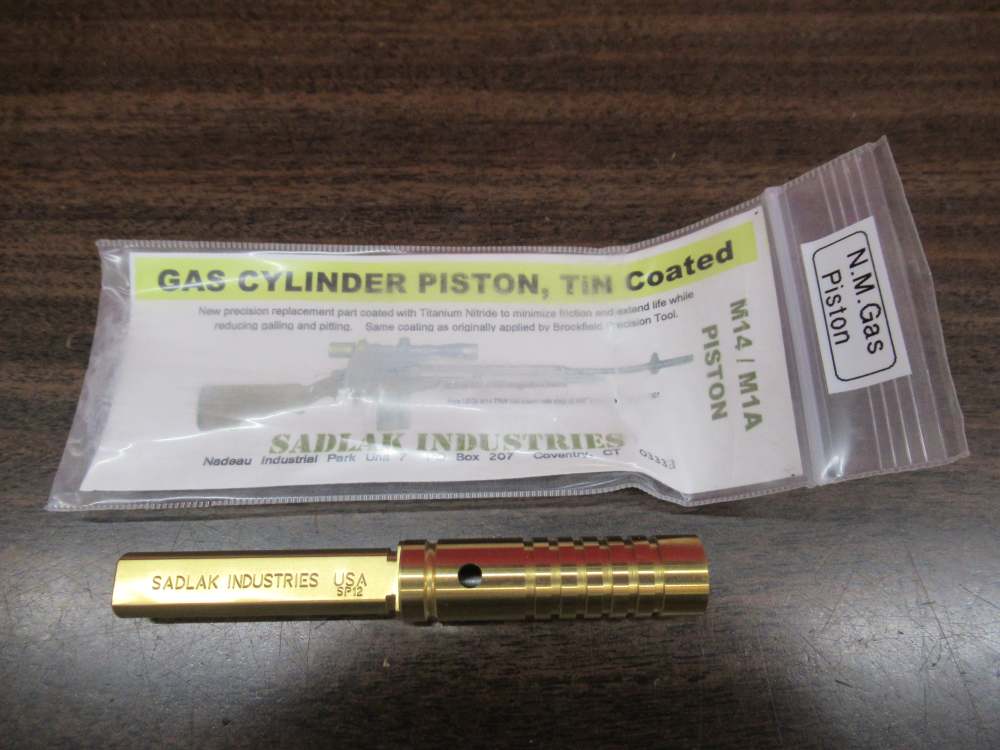 SADLAK M21 M25 M1A M14 TiN Titanium Coated Piston NM National Match Parts-img-0
