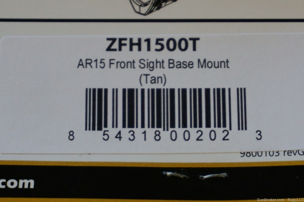 Elzetta ZFH1500T AR-15 flashlight holder in FDE-img-1