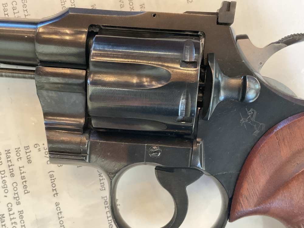 USMC Colt Officers Model Match .38  MINT!-img-14