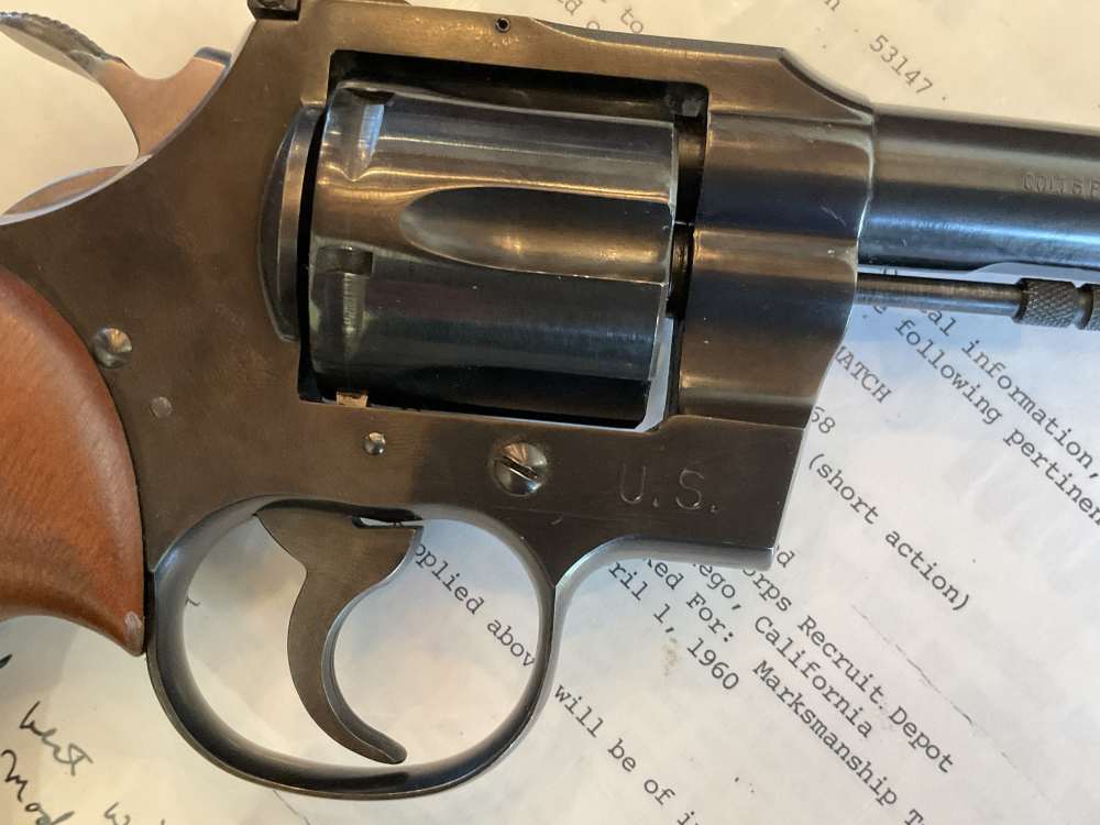 USMC Colt Officers Model Match .38  MINT!-img-9