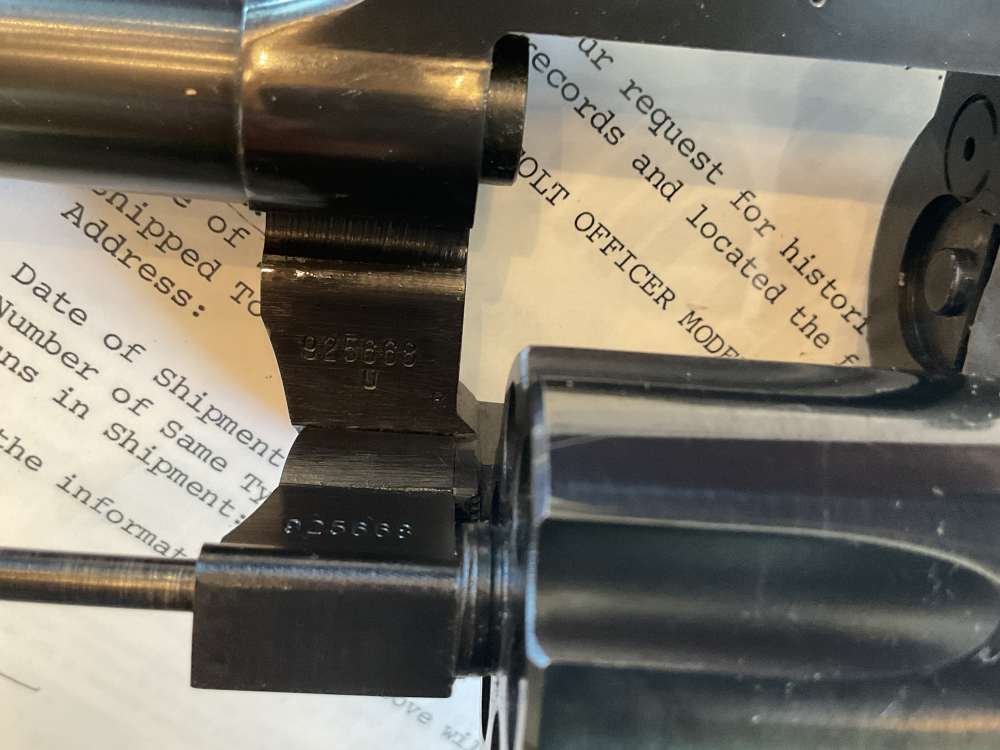 USMC Colt Officers Model Match .38  MINT!-img-5