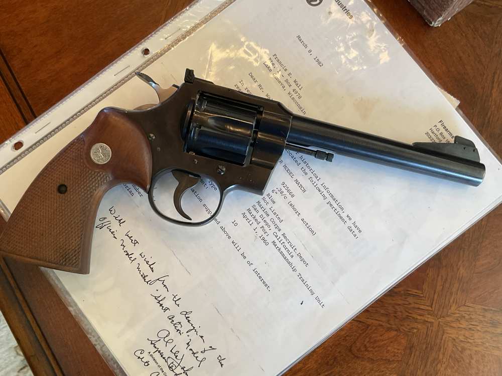 USMC Colt Officers Model Match .38  MINT!-img-7