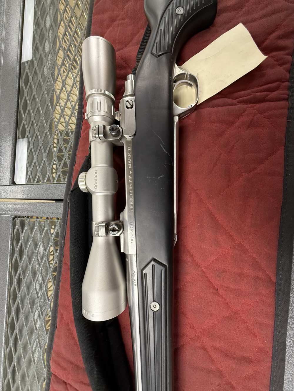 Ruger all weather stainless 270 win sightron scope zytel-img-6