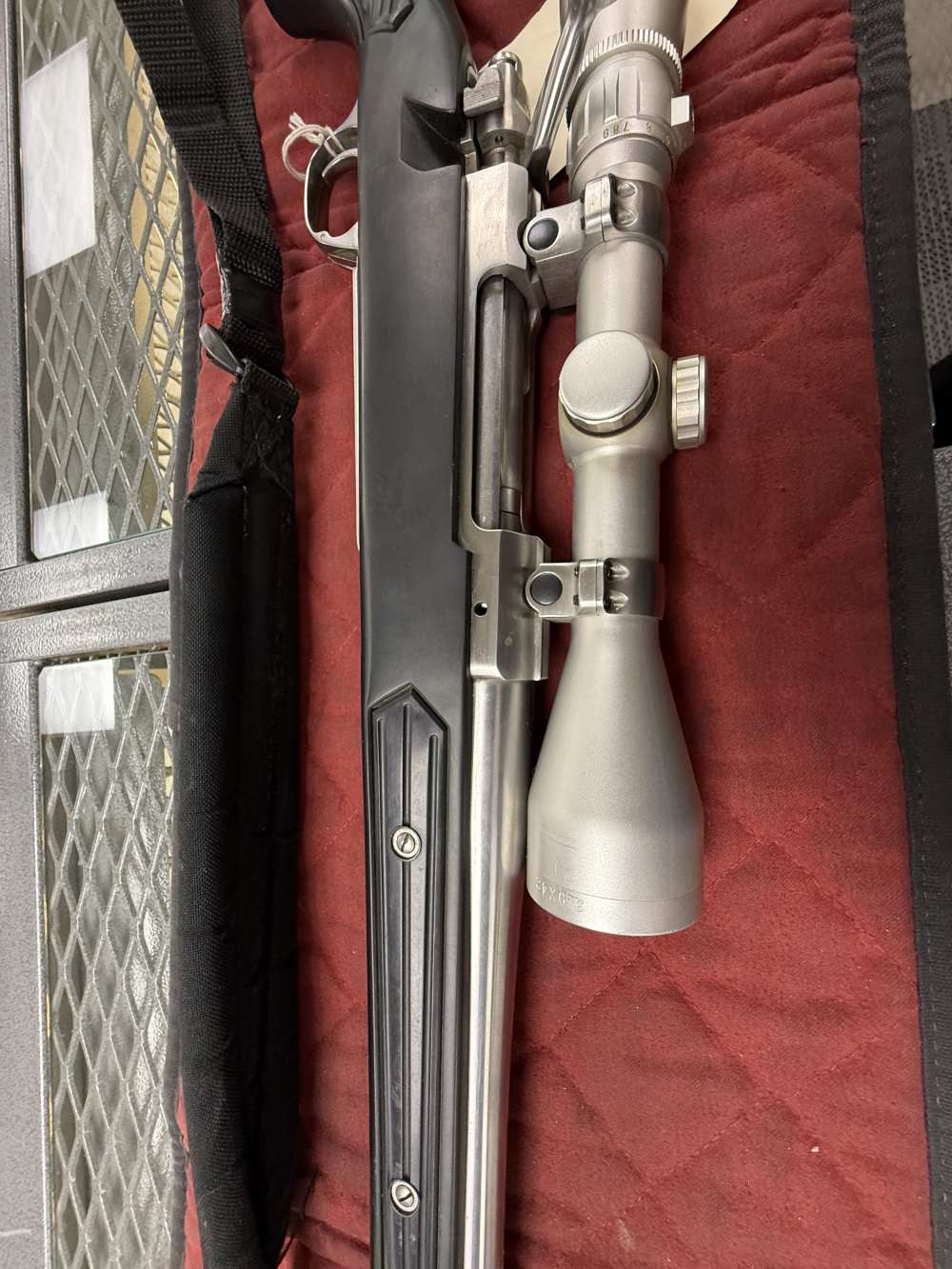 Ruger all weather stainless 270 win sightron scope zytel-img-3