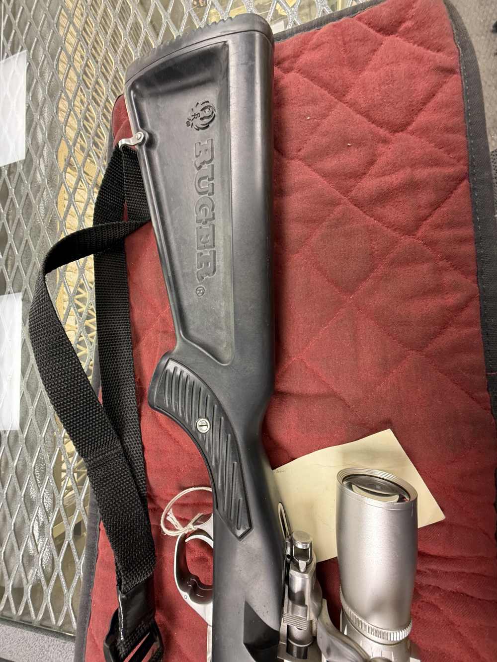 Ruger all weather stainless 270 win sightron scope zytel-img-2
