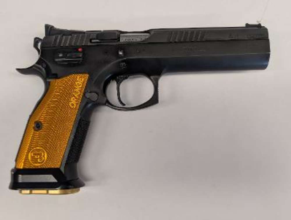 CZ, 75 TACTICAL SPORT ORANGE, Semi-automatic, DA/SA, Full Size, 9MM, 4.89",-img-1