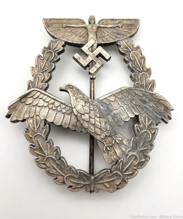 WWII GERMAN NSFK MOTOR PILOTS BADGE - RARE-img-0