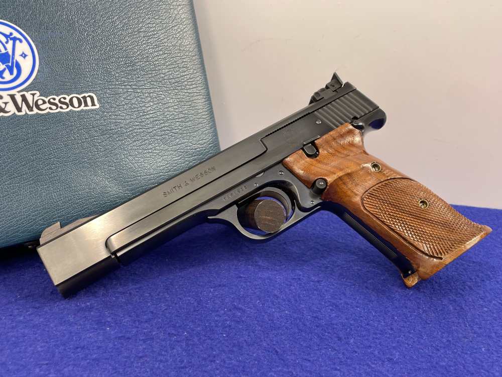 Smith & Wesson Model 41 .22 LR 5.5" Blued *PRECISE TARGET RIMFIRE PISTOL*-img-0