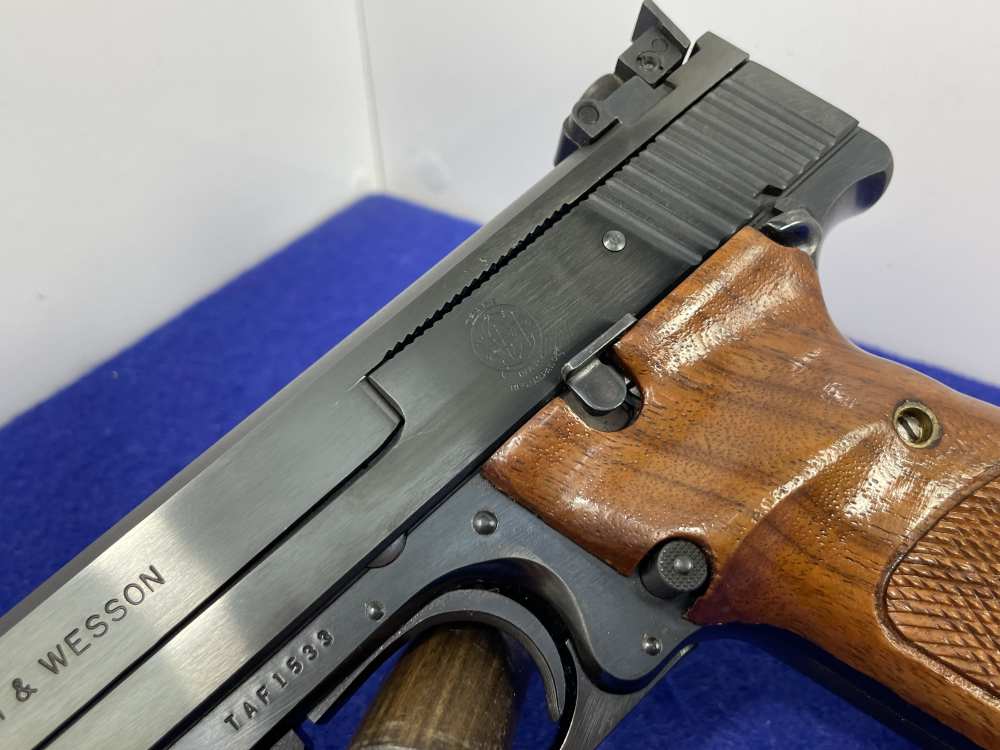 Smith & Wesson Model 41 .22 LR 5.5" Blued *PRECISE TARGET RIMFIRE PISTOL*-img-9