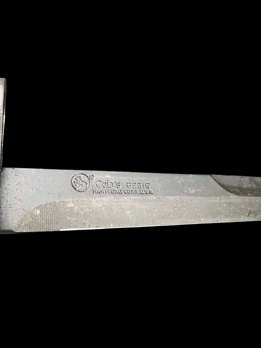 COLT - M-16 - VIETNAM WAR ERA - M7 - FACTORY BAYONET -img-5