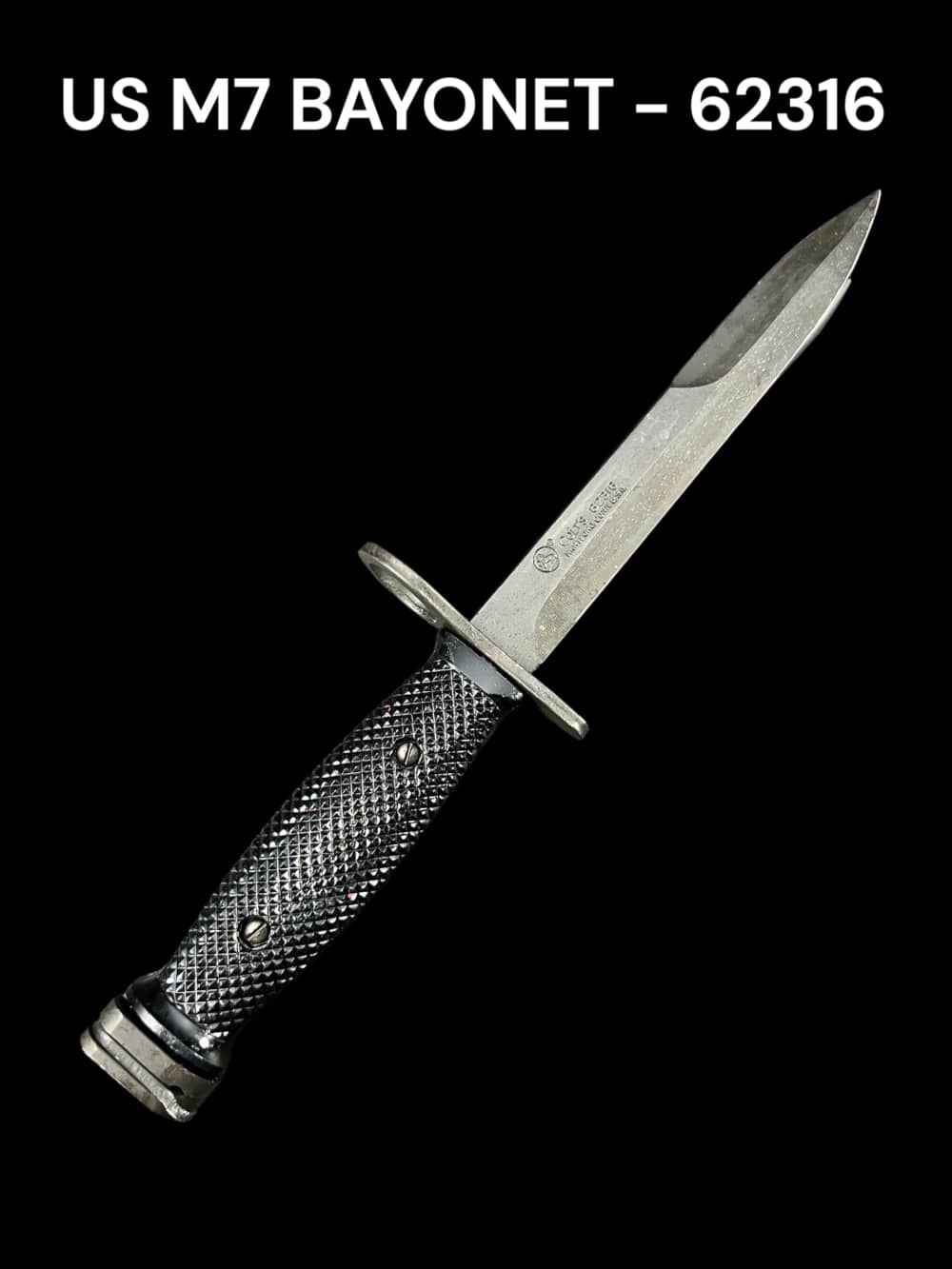 COLT - M-16 - VIETNAM WAR ERA - M7 - FACTORY BAYONET -img-0
