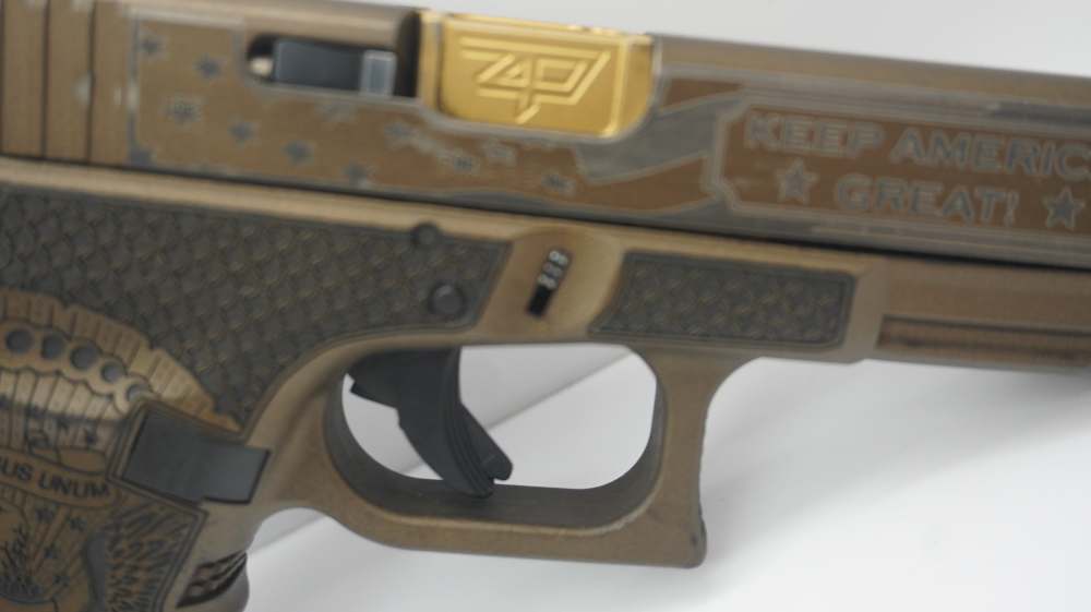 Glock 19 Gen 3 Trump Edition 9mm 4.5" Zev Tech Threaded Barrel-img-10