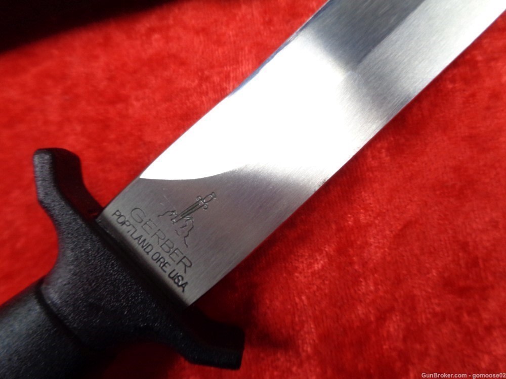 RARE 1981 Gerber Command II Fighting Knife Dagger Commando Mark II WE TRADE-img-3