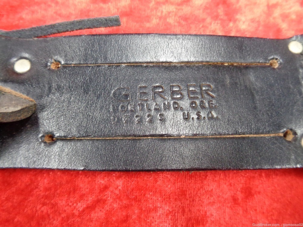 RARE 1981 Gerber Command II Fighting Knife Dagger Commando Mark II WE TRADE-img-14