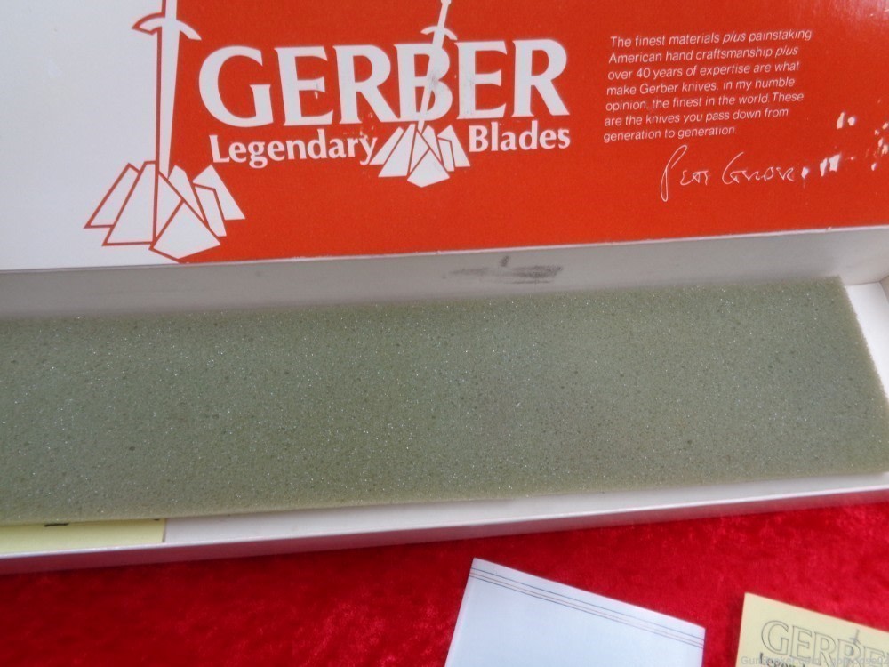 RARE 1981 Gerber Command II Fighting Knife Dagger Commando Mark II WE TRADE-img-31
