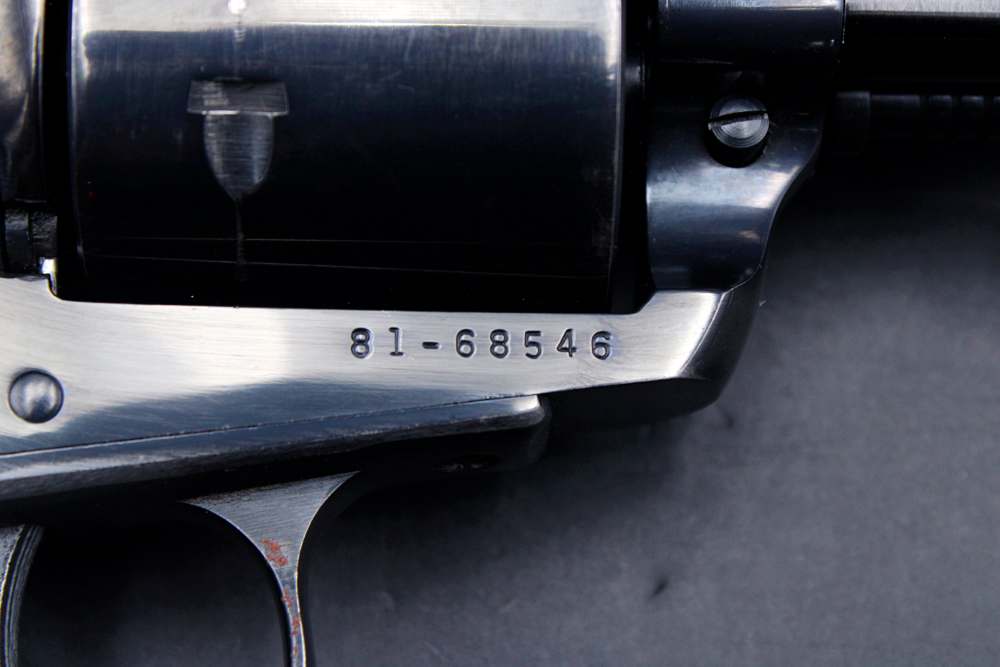 1976 Ruger New Model Super Blackhawk .44 Mag Herritt Grips-img-7