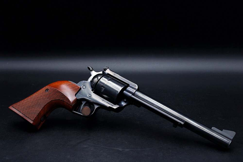 1976 Ruger New Model Super Blackhawk .44 Mag Herritt Grips-img-2