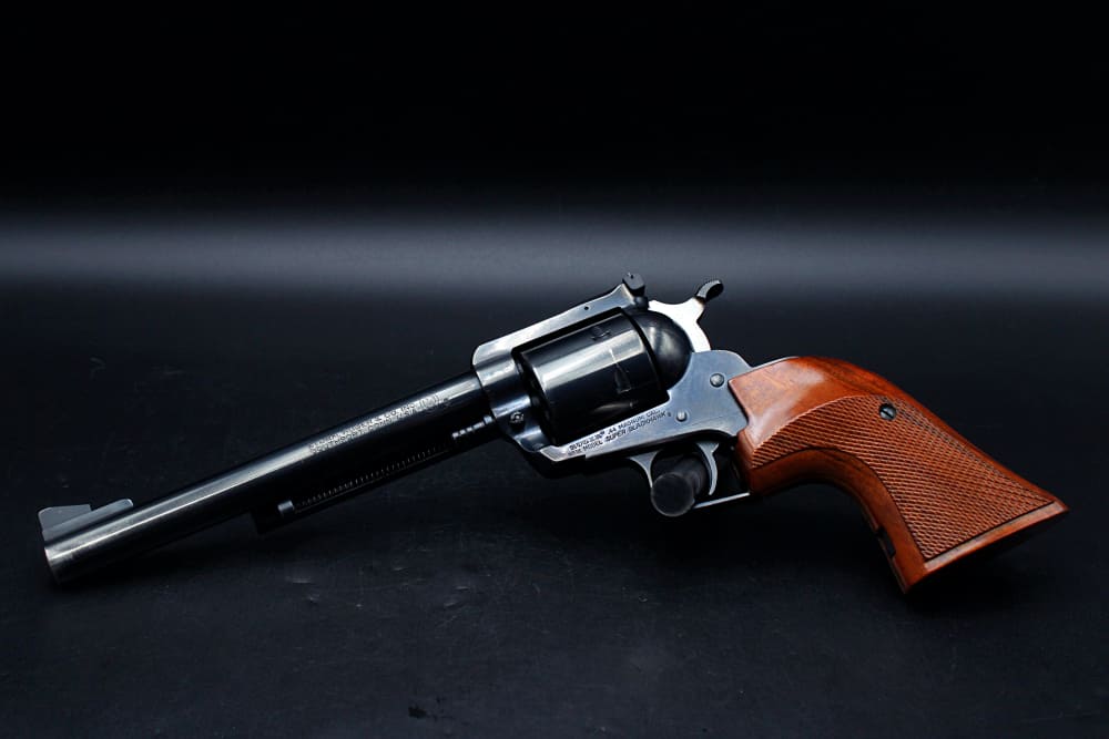1976 Ruger New Model Super Blackhawk .44 Mag Herritt Grips-img-1