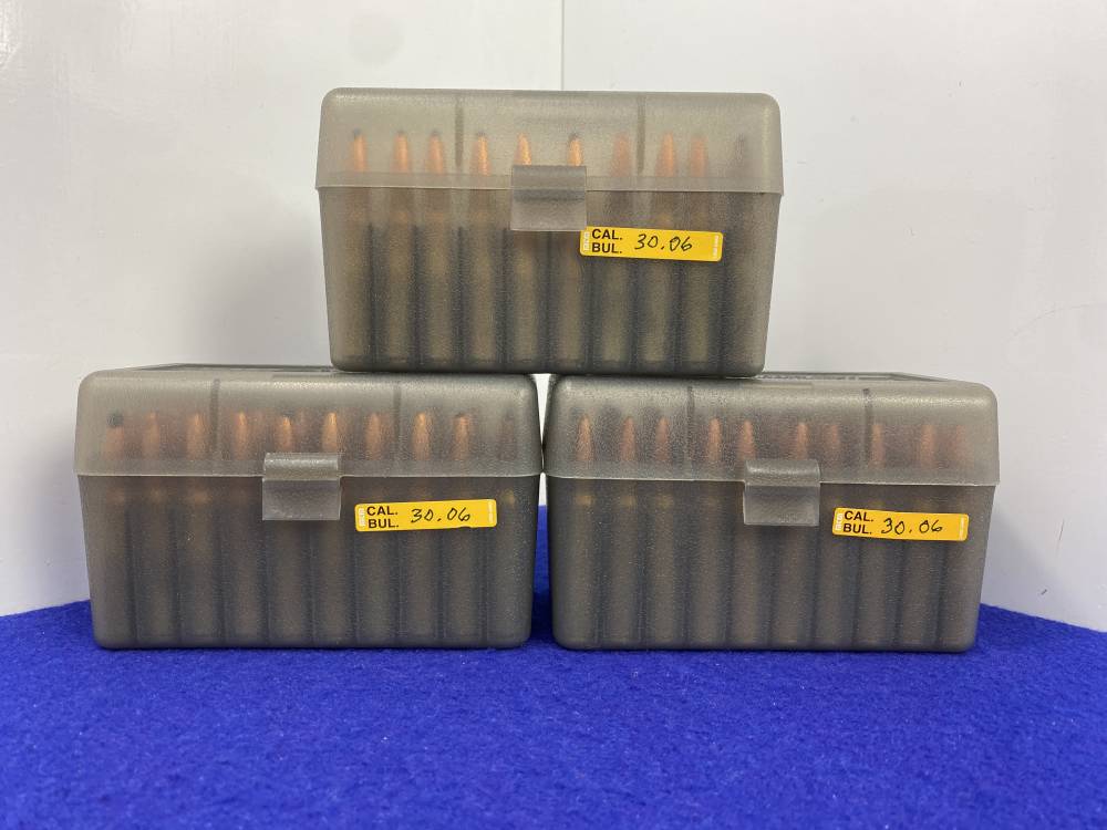 123Rds Mixed .30-06 Springfield - Federal, R-P, Winchester Ammo *MTM CASES*-img-25