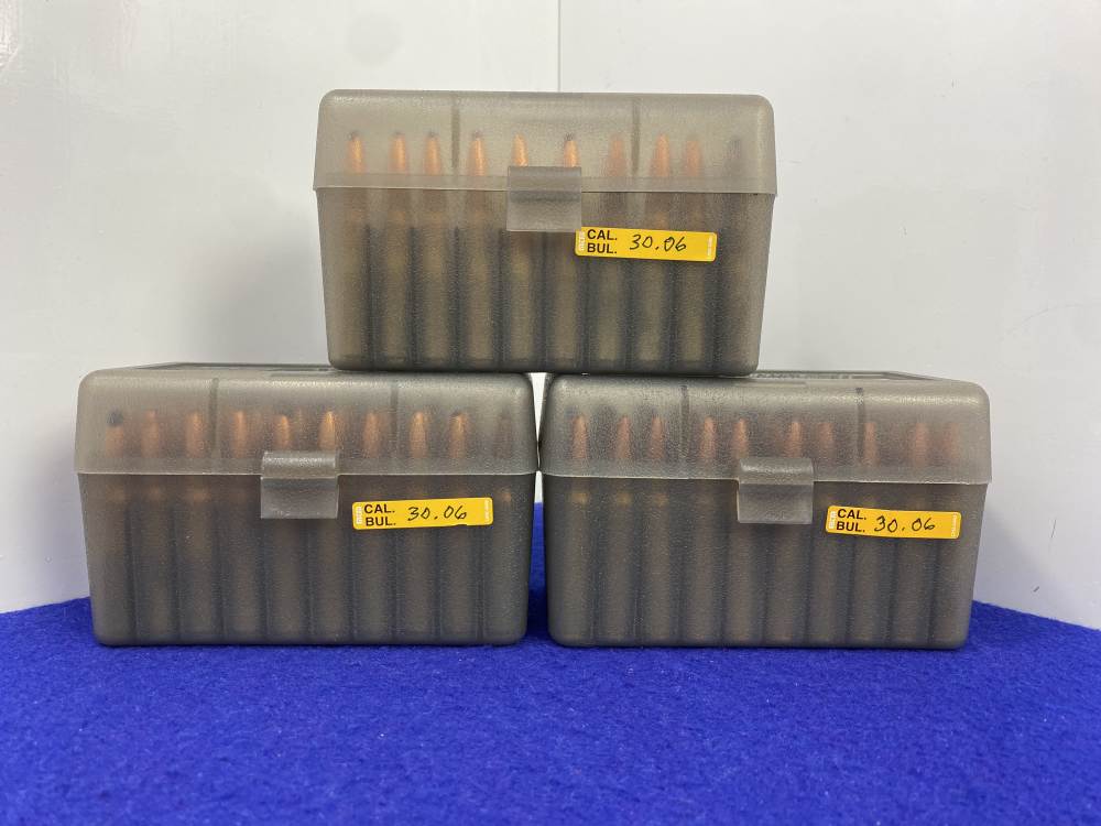123Rds Mixed .30-06 Springfield - Federal, R-P, Winchester Ammo *MTM CASES*-img-0