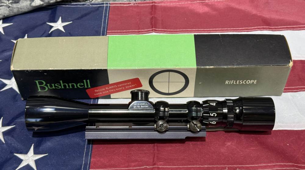 Bushnell Multi-X  3x-9x40mm Variable Vintage Scope in Factory Box-img-0