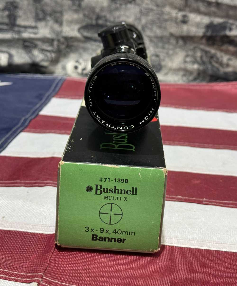 Bushnell Multi-X  3x-9x40mm Variable Vintage Scope in Factory Box-img-4