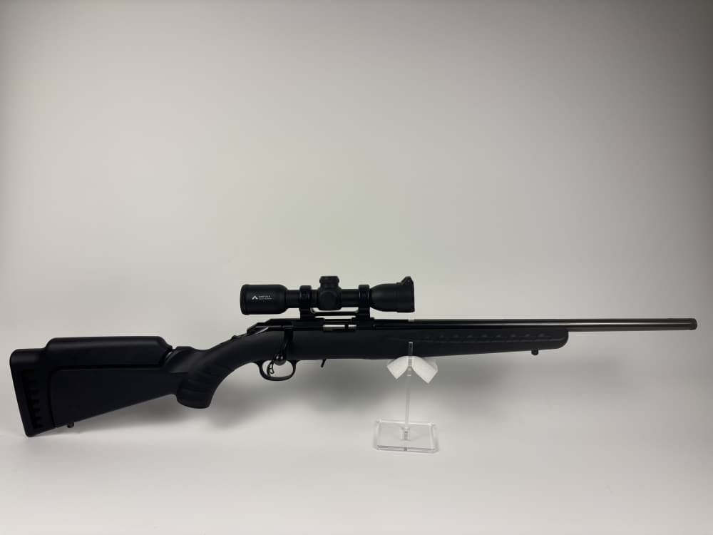 Ruger American Rimfire 22 Long Rifle Satin Blued Bolt Action Rifle - 22in-img-0