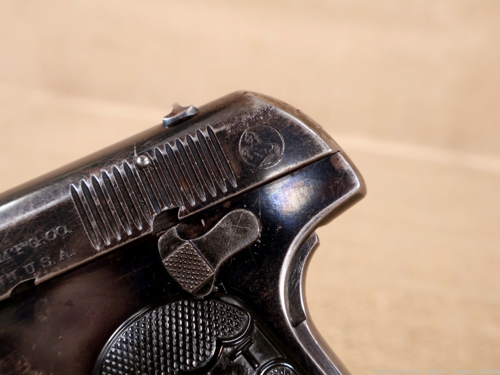 Colt, Model 1903 Hammerless .32 Auto 4" Pocket Pistol Early Model Mfg. 1905-img-22