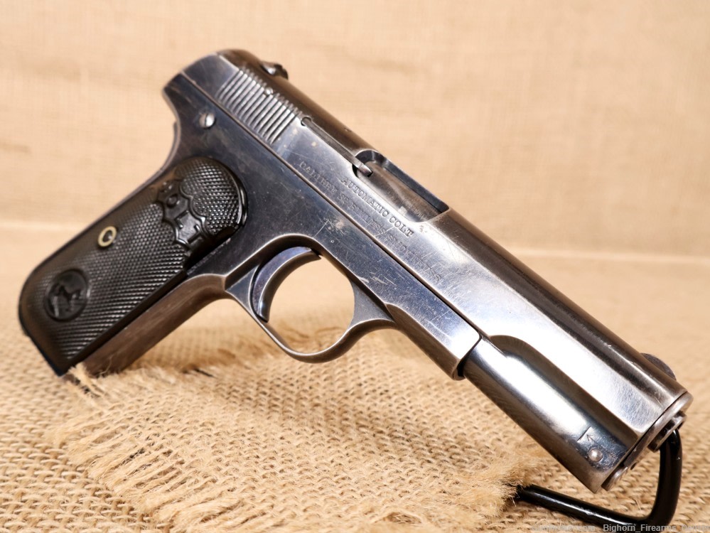 Colt, Model 1903 Hammerless .32 Auto 4" Pocket Pistol Early Model Mfg. 1905-img-10