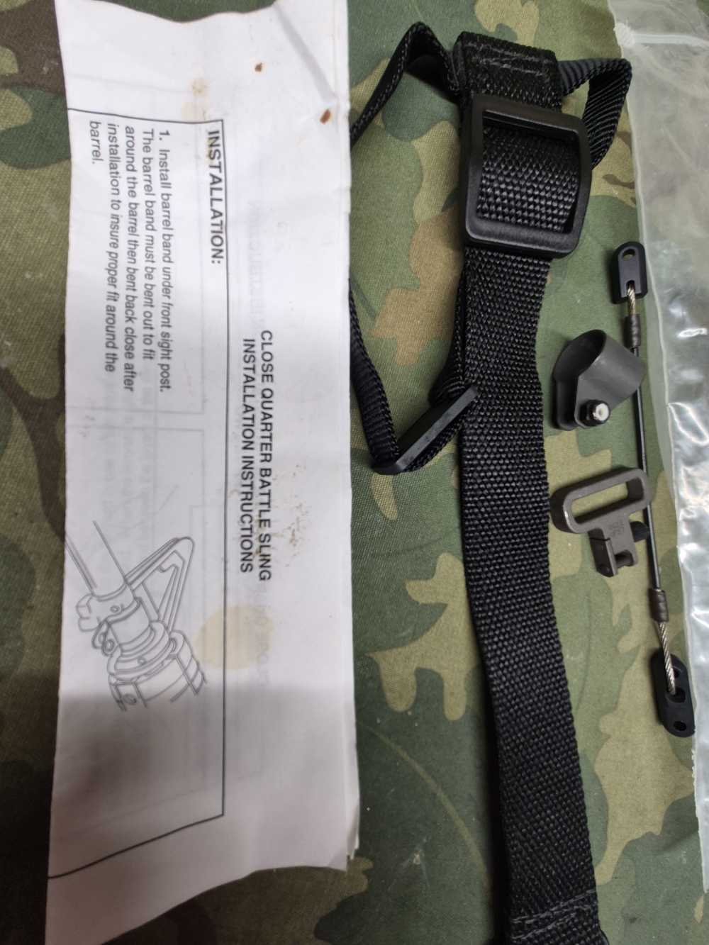 JFS Boonie Packer Sling RARE GWOT NIP M16 M16A1 M16A2 Desert Storm!-img-1