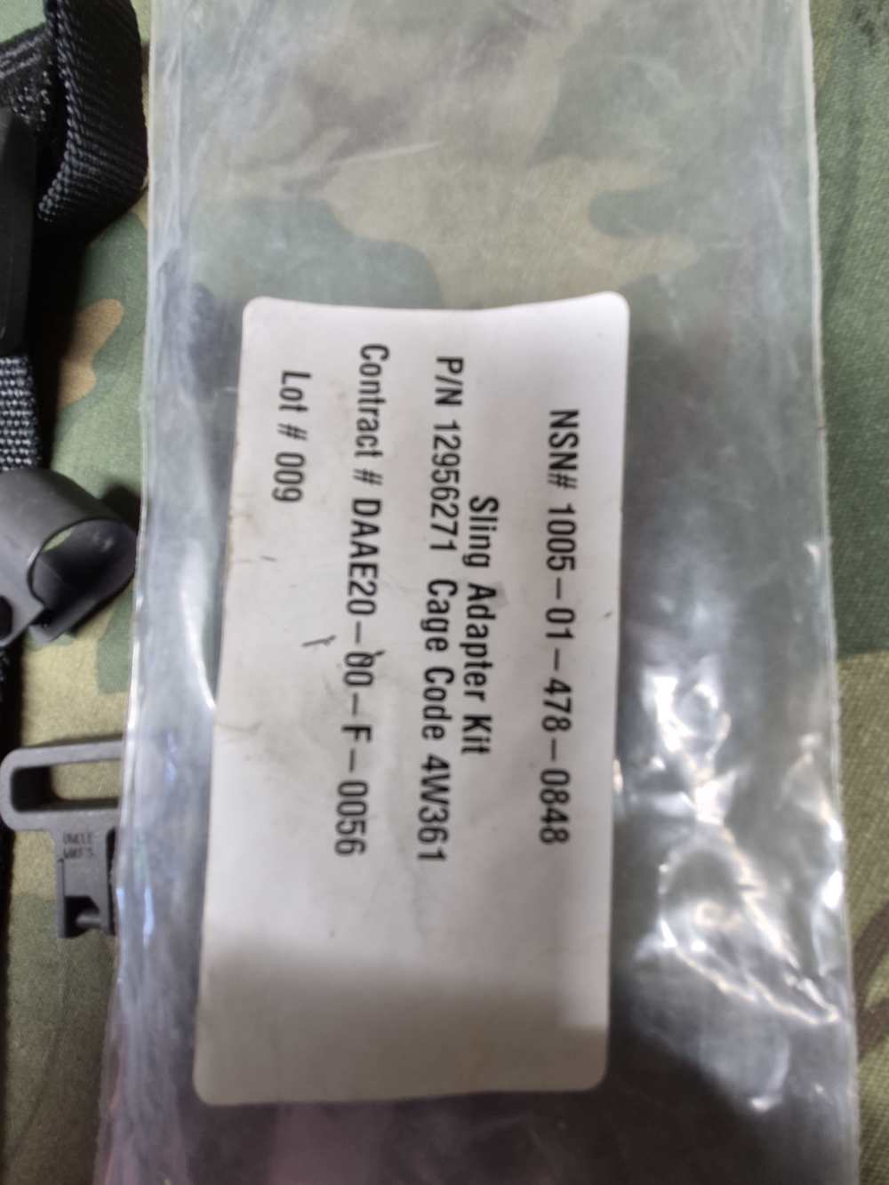 JFS Boonie Packer Sling RARE GWOT NIP M16 M16A1 M16A2 Desert Storm!-img-0