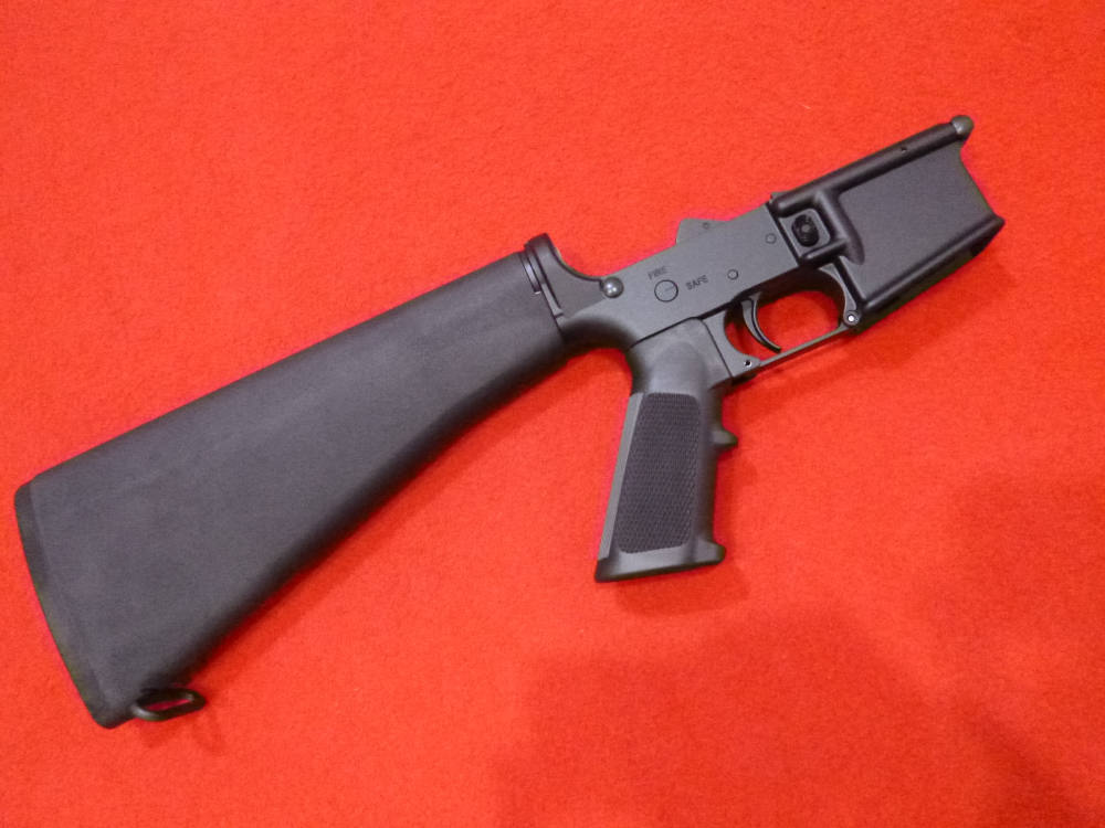 Complete AR15 Forged Lower Receiver- A2 Stock PSA-img-9