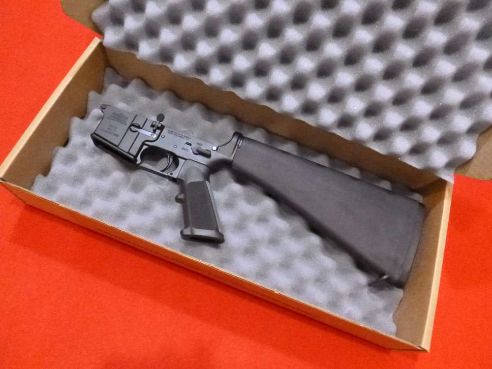 Complete AR15 Forged Lower Receiver- A2 Stock PSA-img-1