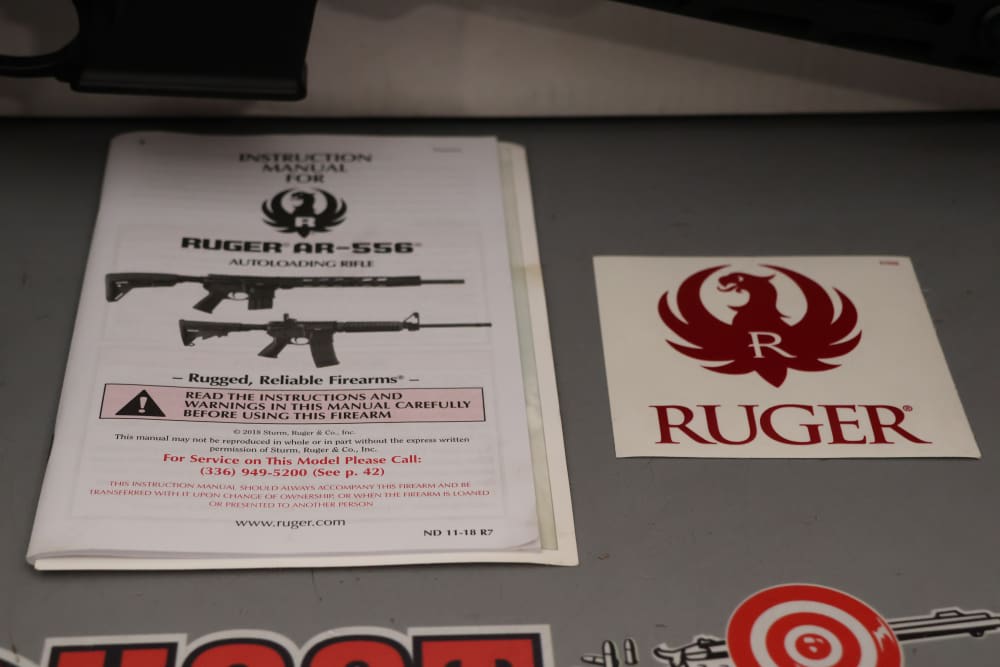 Ruger AR-556 AR15 Type Rifle 5.56NATO 16.1" w/ Box - 30rds --img-1