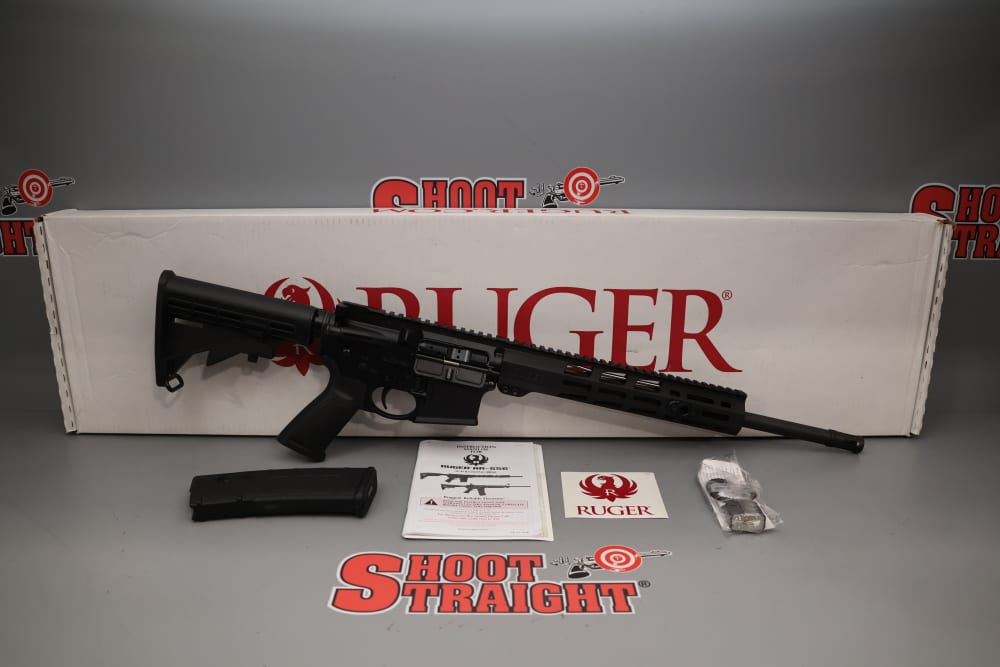 Ruger AR-556 AR15 Type Rifle 5.56NATO 16.1" w/ Box - 30rds --img-0