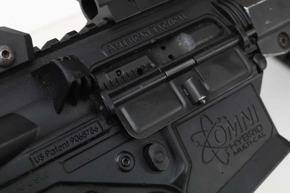 ATI American Tactical Omni Hybrid AR15 Pistol 5.56 Nato 8" Optic & Sights -img-44