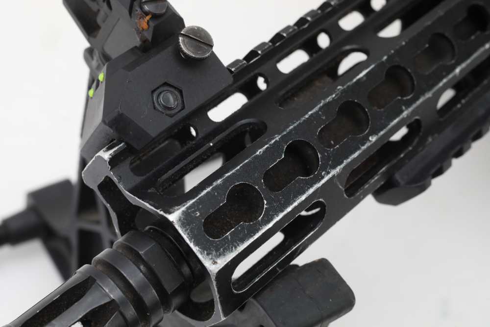 ATI American Tactical Omni Hybrid AR15 Pistol 5.56 Nato 8" Optic & Sights -img-5
