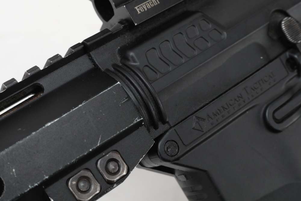 ATI American Tactical Omni Hybrid AR15 Pistol 5.56 Nato 8" Optic & Sights -img-9