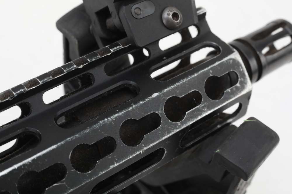 ATI American Tactical Omni Hybrid AR15 Pistol 5.56 Nato 8" Optic & Sights -img-48