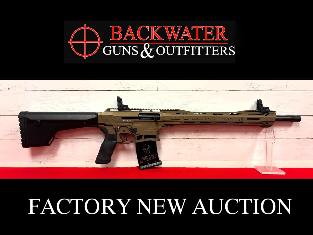 Factory New Typhoon Defense F12 Bronze 12 Ga Shotgun No Reserve!-img-0