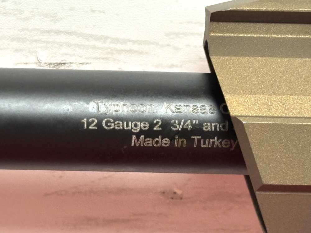 Factory New Typhoon Defense F12 Bronze 12 Ga Shotgun No Reserve!-img-8